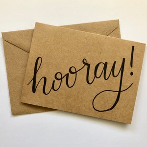 Congratulations Card // Individual Card // Sets of 4 or 8