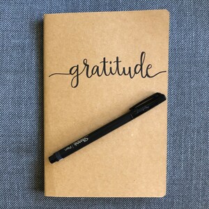 Gratitude Blank Notebook | Gratitude Journal | Blank Journal | To-Do List Notebook | Office Supplies