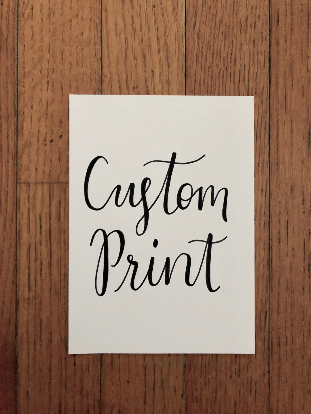 Handmade Custom Print // 4x6 // 5x7 // 8x10 // 11x14 - Etsy