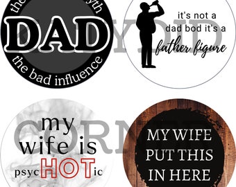 Dad/Husband Car Freshie Cardstock Download, Freshie Cardstock Image, Car Coaster Image, Digital Cardstock, PNG Image