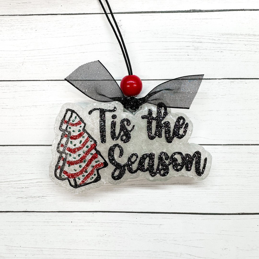 Tis the Season Tree Cake Freshie, Snack Cake Freshie, Christmas Freshie