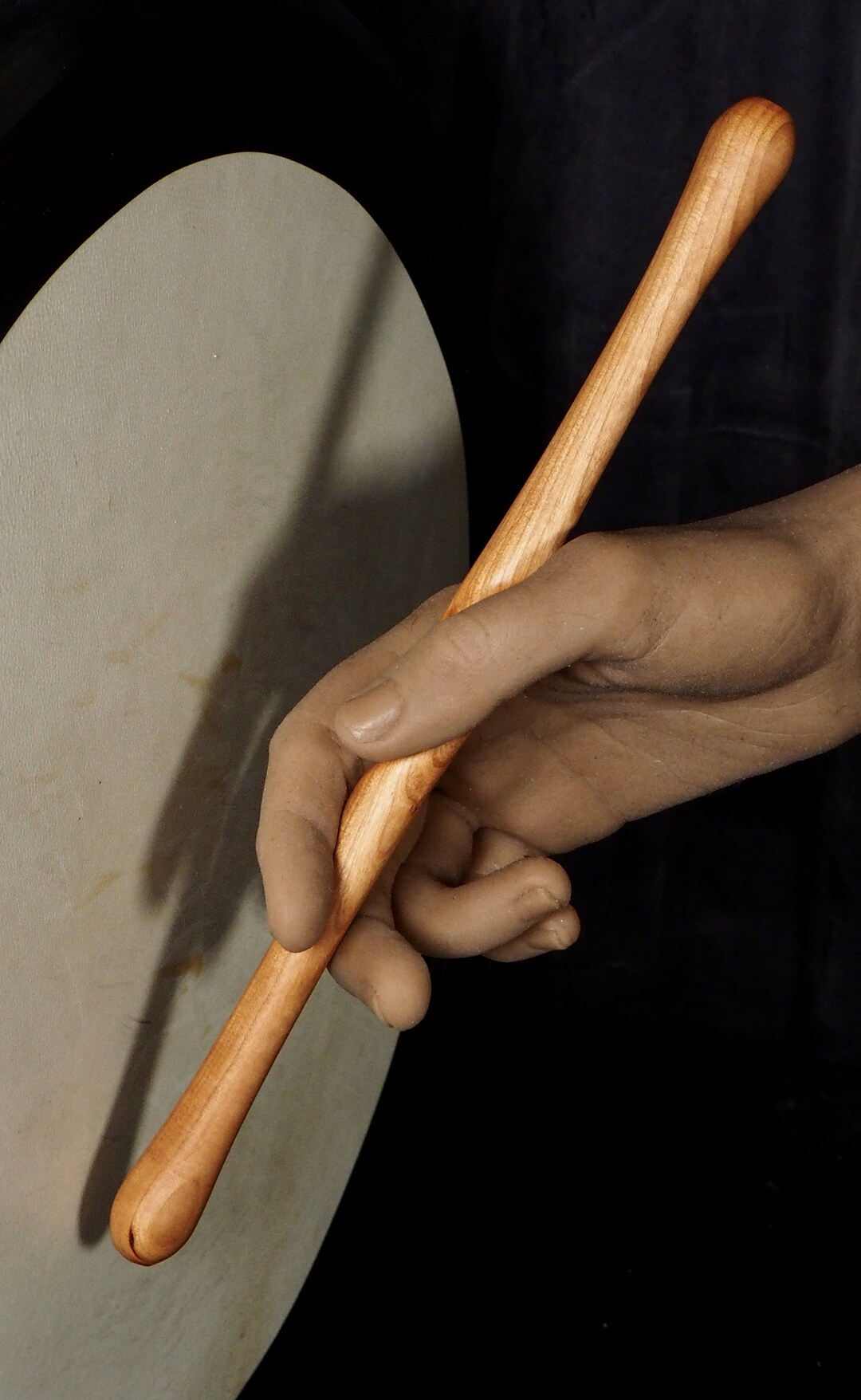 Bodhrán Tipper 11 Hardwood cherry With Ergonomic Grip E400 Etsy