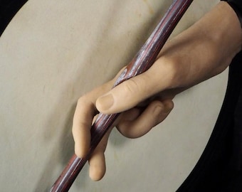 Bodhrán Tipper 11.5" hardwood (spectraply) with ergonomic grip  - E548