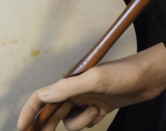 Bodhrán Tipper 10.5" Hardwood (Ironwood) with ergonomic grip  - E536