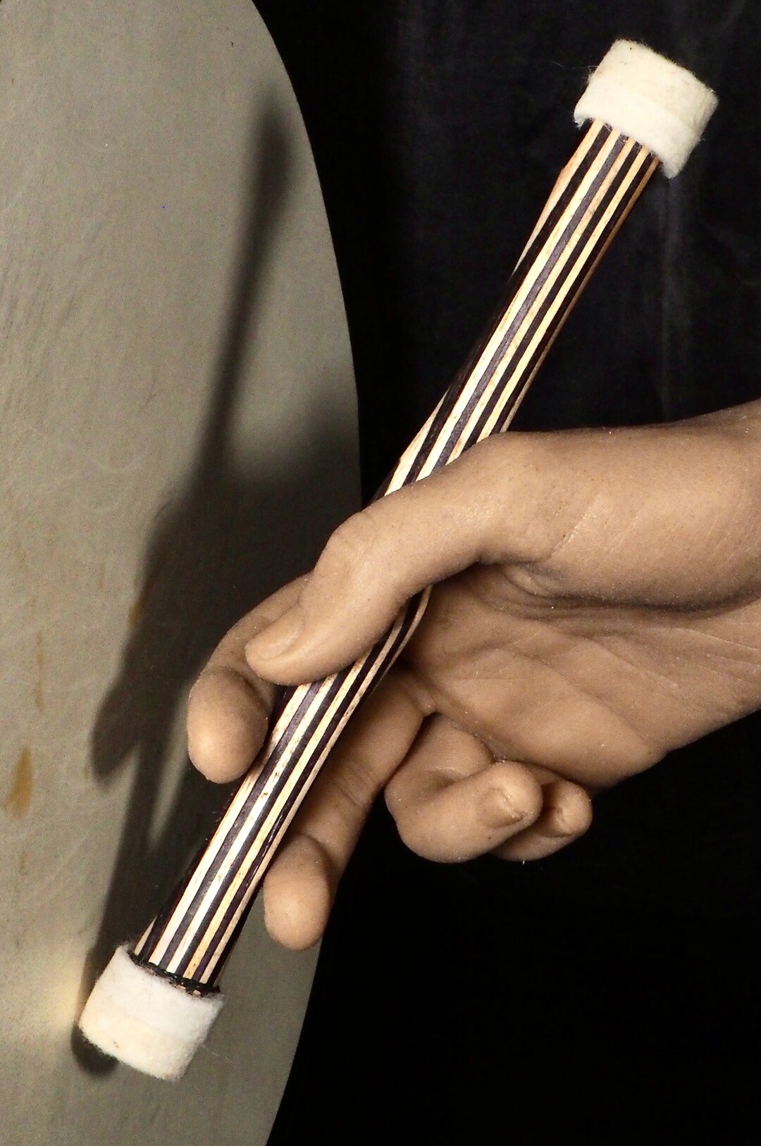 Mallet End Bodhrán Tipper 9 Hardwood With Ergonomic Grip Etsy