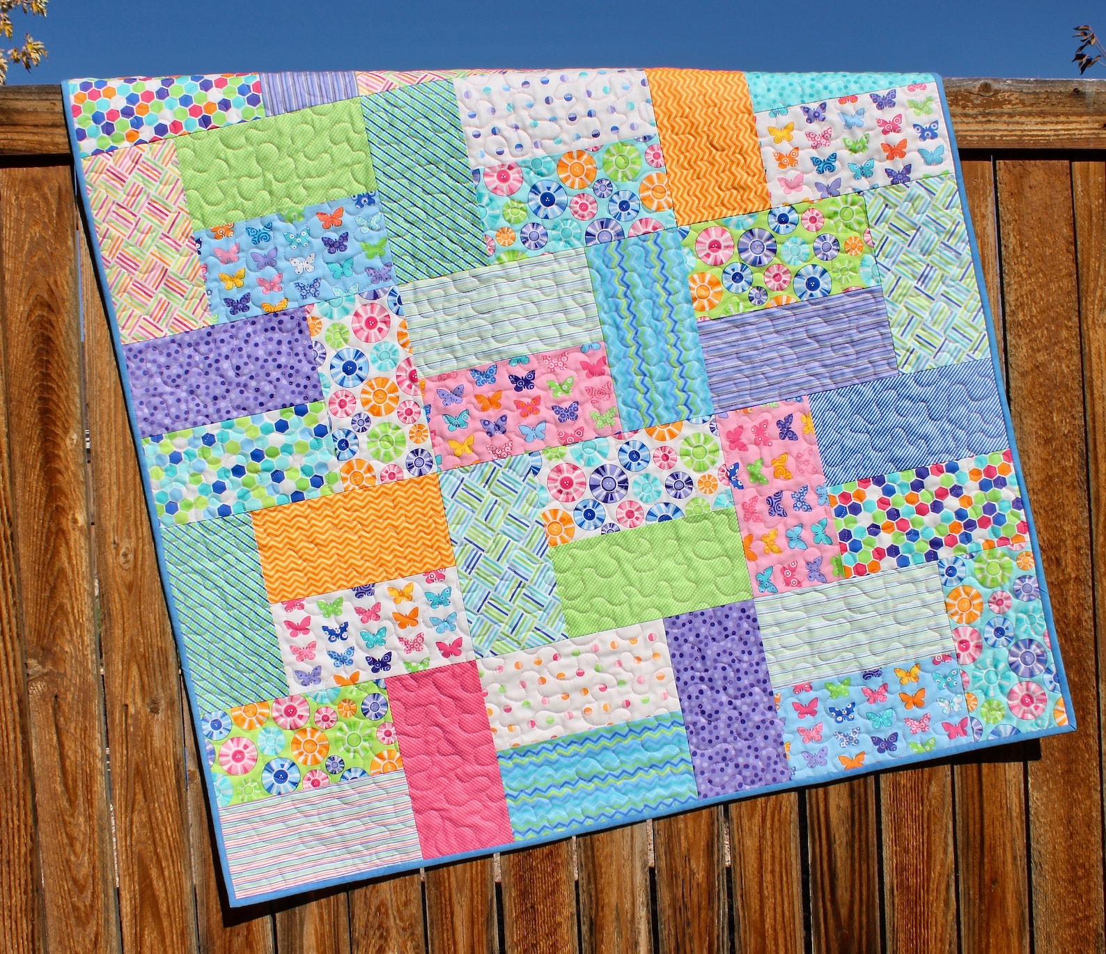 Lap Quilt Pattern PDF Quilt Pattern Layer Cake Quilt Pattern Double