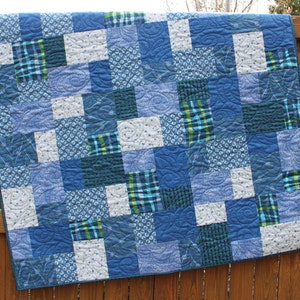 Topsy Turvy Quilt Pattern, Lap Quilt Pattern, Layer Cake Quilt Pattern ...