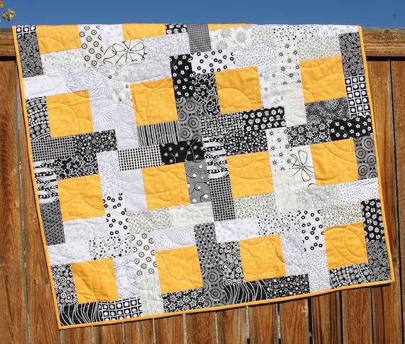 Black and yellow crib bedding hotsell