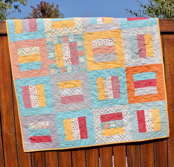 Handmade baby cheap quilts etsy