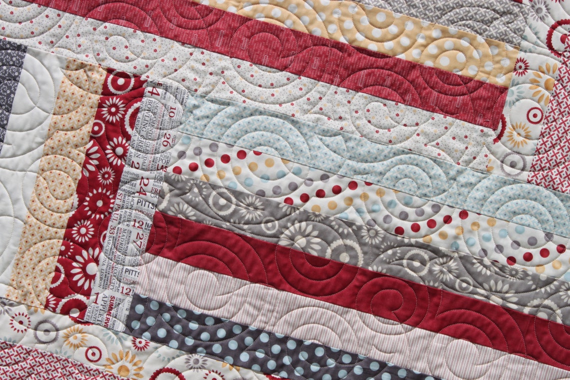 Baby Quilt Pattern Jelly Roll Quilt Pattern Back & Forth Etsy