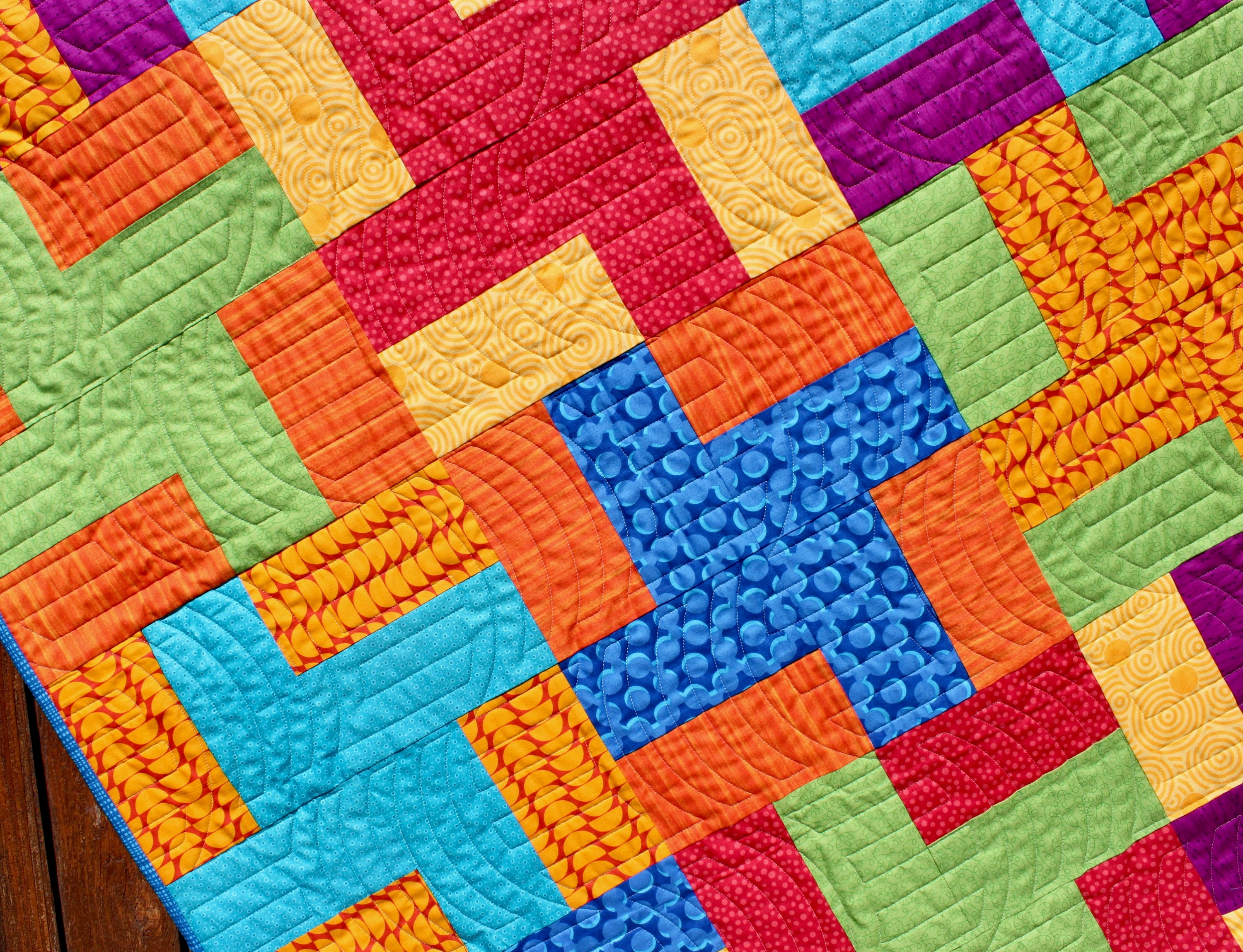 Bright Baby Quilt Crib Quilt Gender Neutral Baby Quilt Baby Etsy