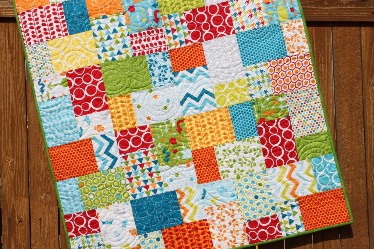 Baby Quilt Pattern Layer Cake Quilt Pattern Vice Versa Baby | Etsy