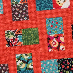 Lap Quilt Pattern, Baby Quilt Pattern, Charm Pack Quilt Pattern, Easy Quilt Pattern, PDF Quilt Pattern, Beginner Quilt Pattern, Postcards image 7