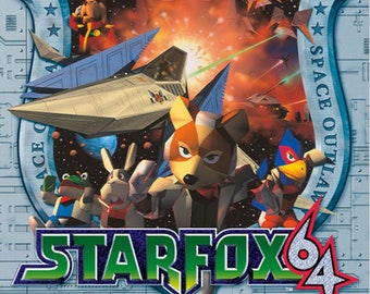 Star Fox 64 Promotional Poster - Etsy 日本 Star Fox 64 Promotional Poster - Etsy 日本