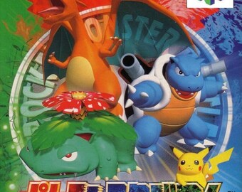 Pokemon Stadium Promotional Poster - Etsy