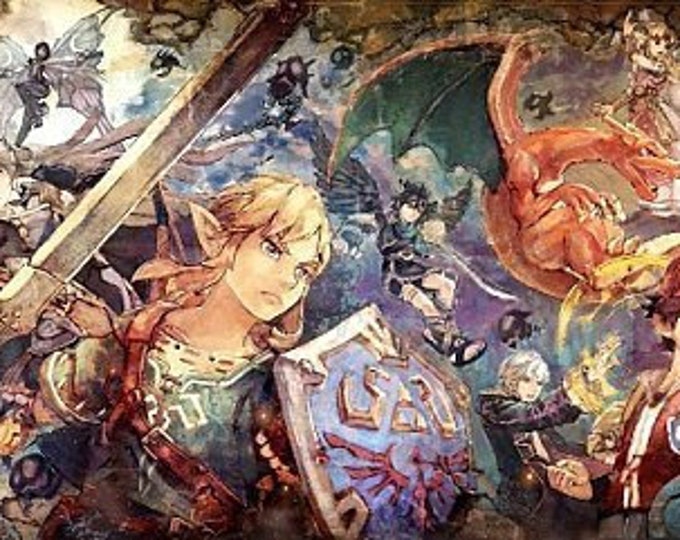 Smash Ultimate Classic Mode Mural Etsy