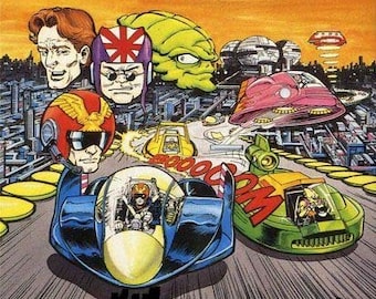 F Zero Promotional Poster