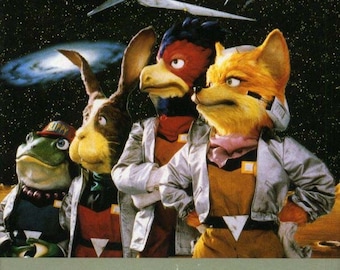 Star Fox Promotional Poster - Etsy
