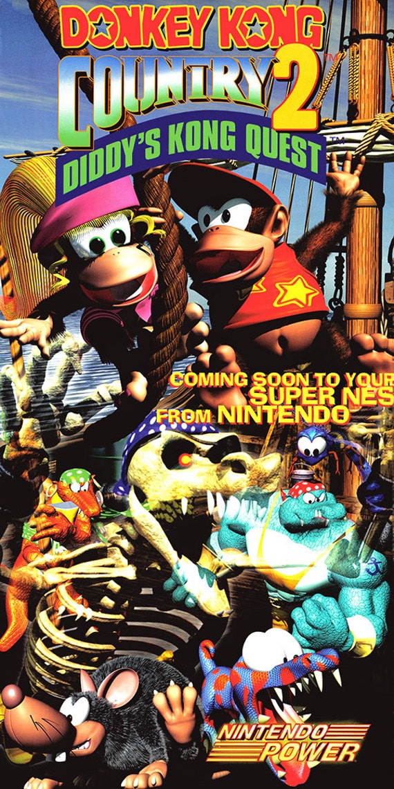 Donkey Kong Country 2: Diddy's Kong Quest The Original Donkey Kong