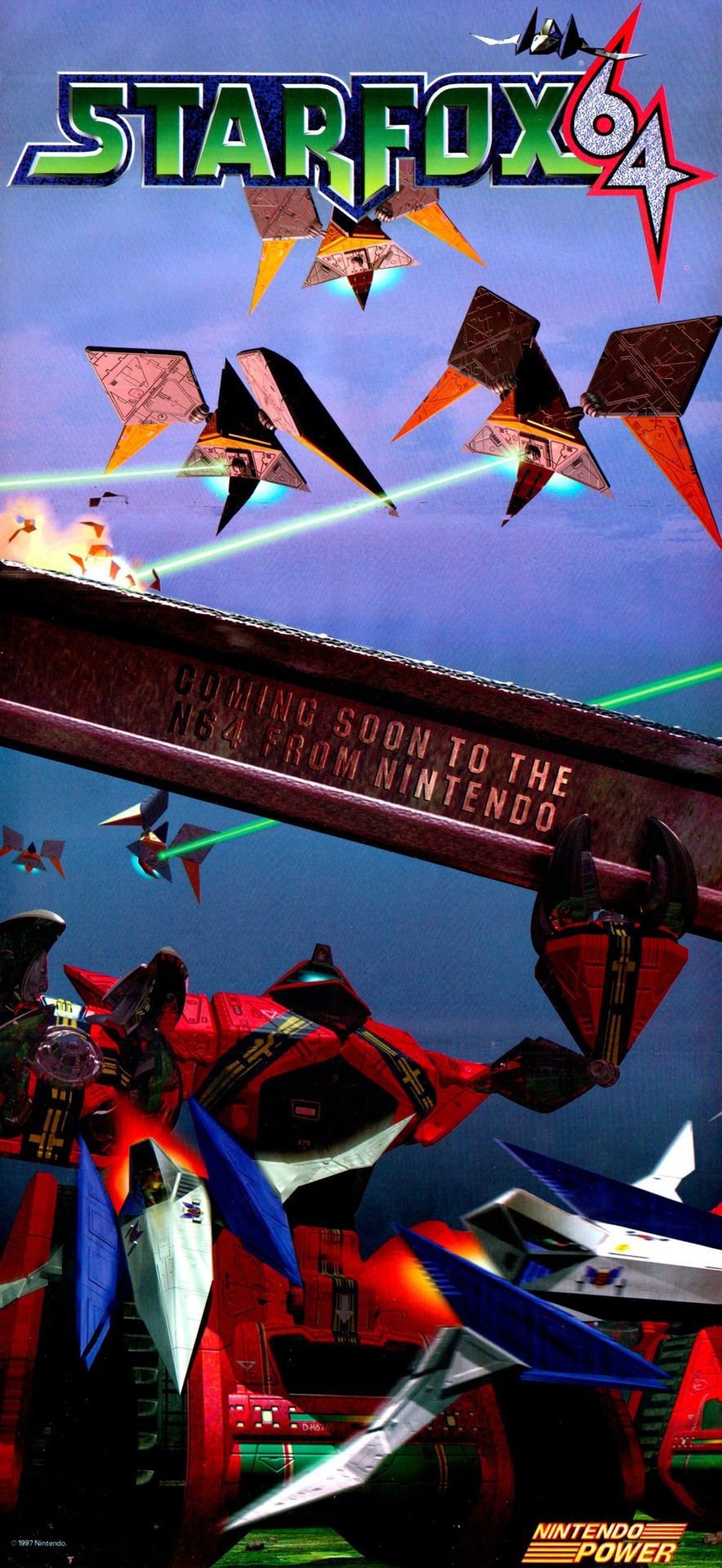 Star Fox 64 Nintendo Power | Etsy
