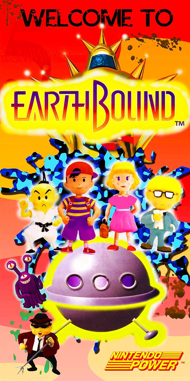 Nintendo Power Earthbound 