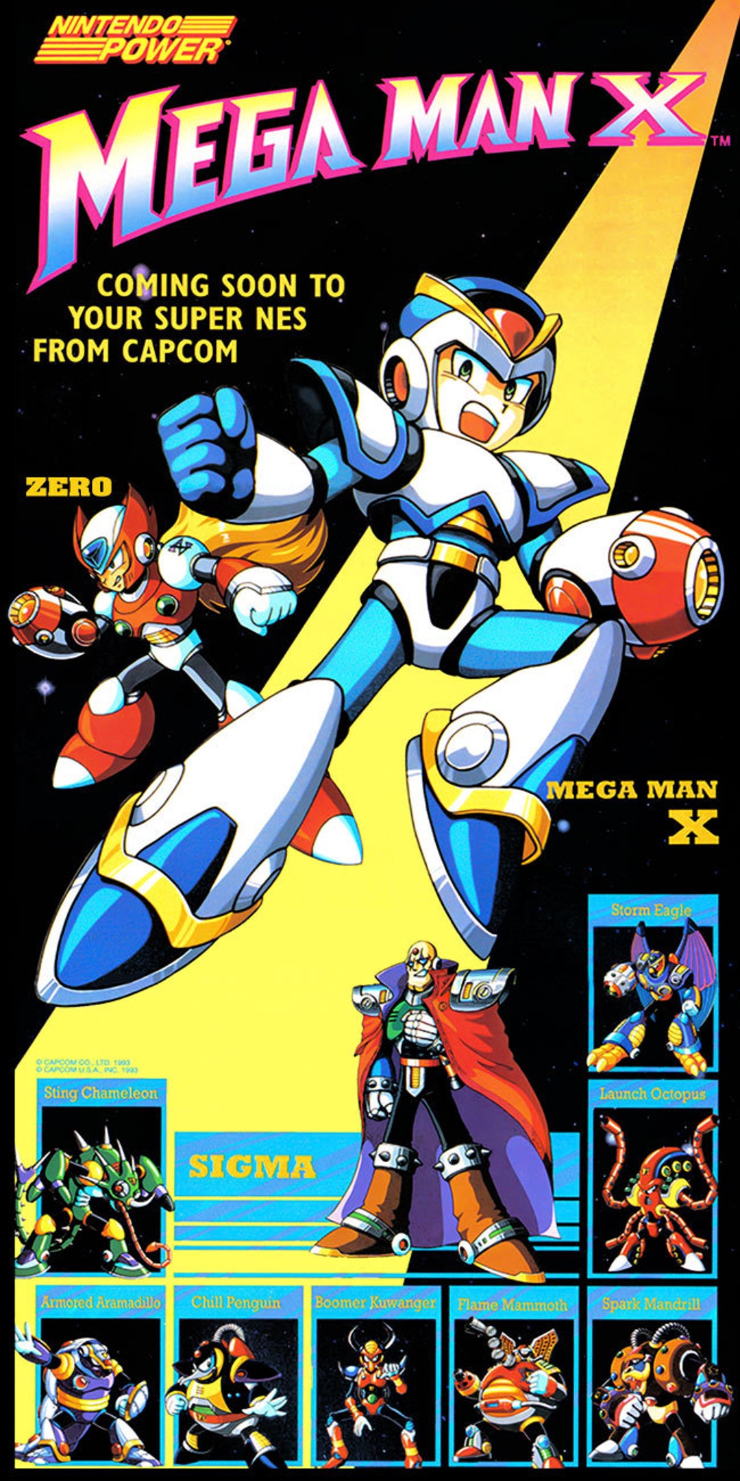 Nintendo Power Mega Man X - Etsy