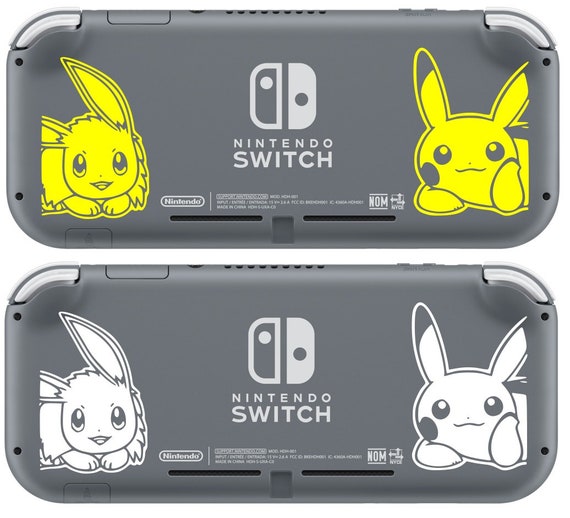 Pikachu And Eevee Nintendo Swith And Switch Lite Lite Pokemon Decal