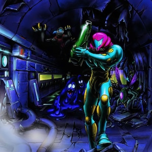 Metroid Fusion Promotional Poster