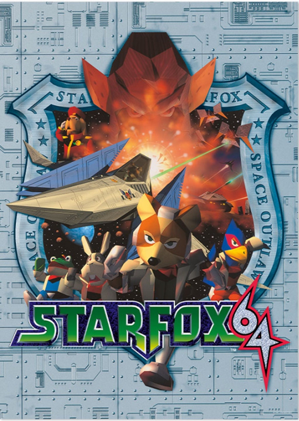 Star Fox 64 - Space Battle Poster Poster Print - Item # VARPYRPAS0748 -  Posterazzi