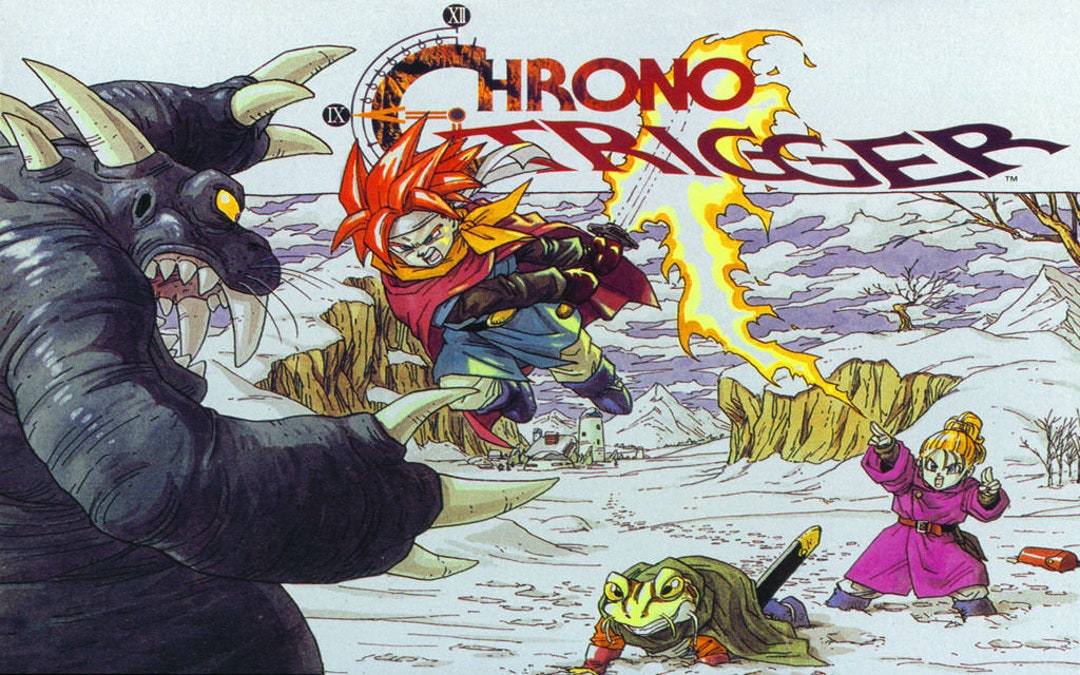 Chrono Trigger Retro Poster Etsy