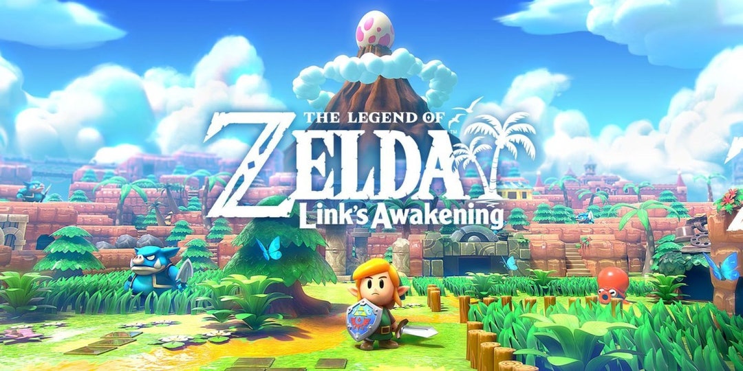 Link's Awakening Promotional Art Poster - Etsy