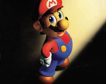 Nintendo Power Mario64 Promo