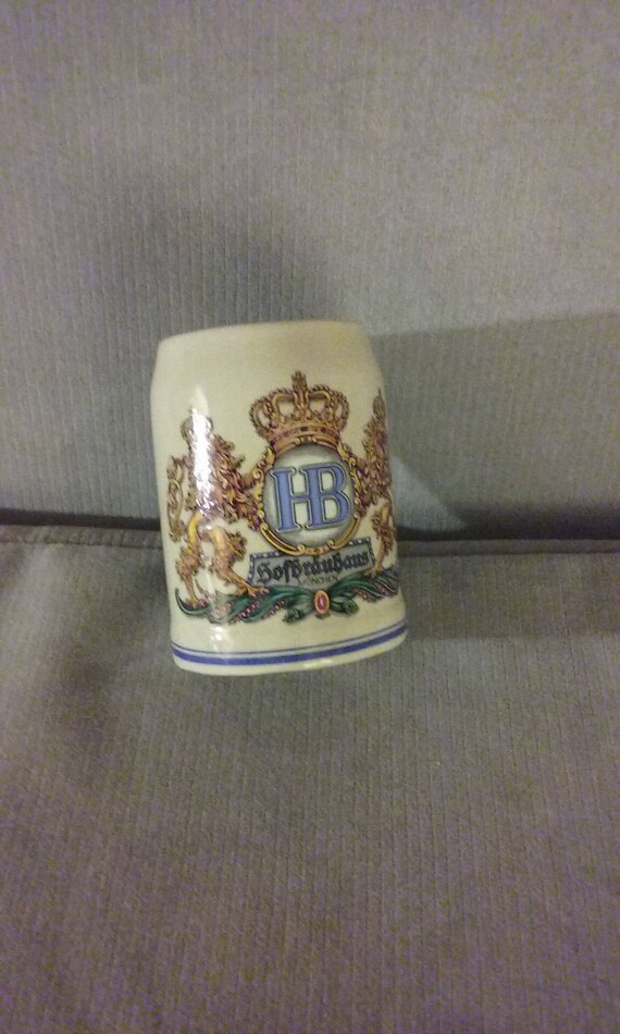 From West Germany H R Bavaria 0 5 Liter Ceramic Mug From Etsy