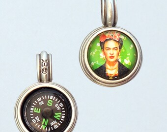 Colgante Frida Kahlo Compass