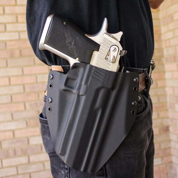 thumbnail image 2 of Pro Carry 7 Series Leather Hip Holster For Desert Eagle (.357, .44, .50) – Left Or Right Hand, USA Made 2 of 4