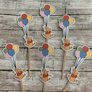Winnie the Pooh Cupcake Toppers