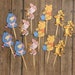 Baby Pooh and Friends Cupcake Toppers 
