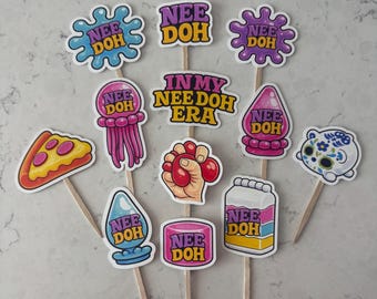 Needoh Cupcake Toppers