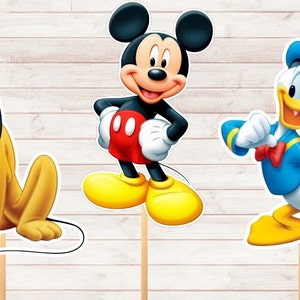 Mickey and Friends Cutouts