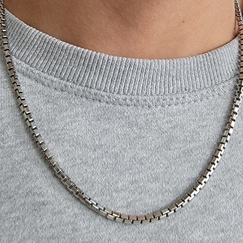 26 Zoll * - Sterling Silber-Made Italien Weizen Kette 1.5 mm * Breite 26 Zoll * - Sterling Silber-Made Italien Weizen Kette 1.5 mm * Breite