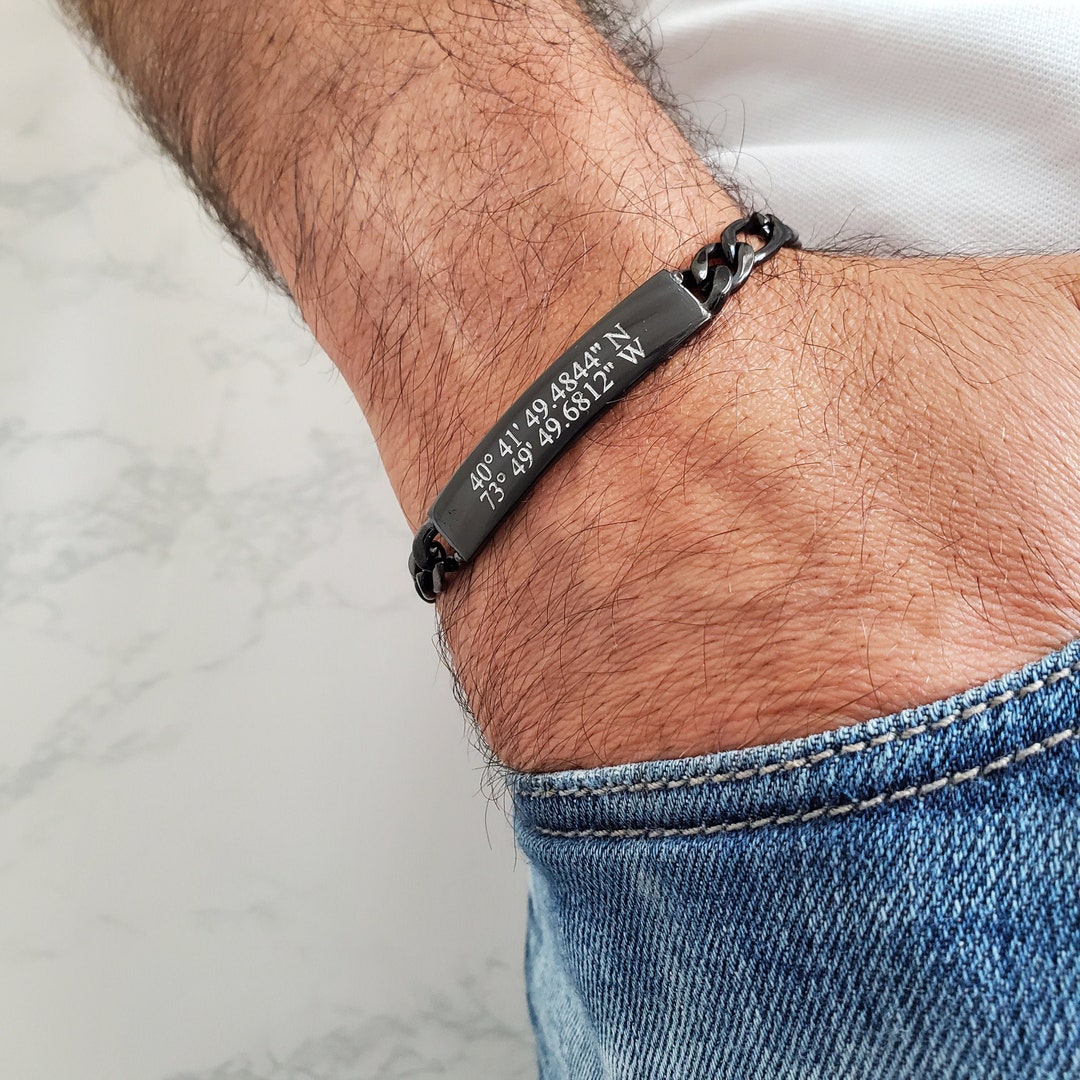 Amazon.com: Cool Gifts For Boyfriend Birthday Leather Bracelet For Men  1Year Gifts For Anniversary To My Boyfriend Leather Bracelet Boyfriend Gifts  From Girlfriend Christmas Graduation Anniversary Valentine's Day: Clothing,  Shoes & Jewelry