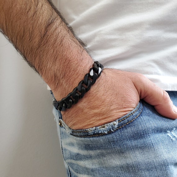14mm cuban link bracelet deals