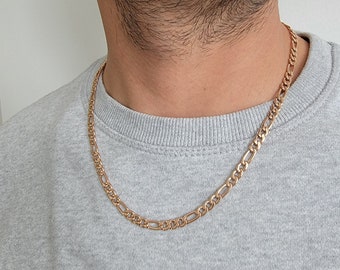 Halskette Kette Figarokette 5mm Edelstahl Zur Wahl