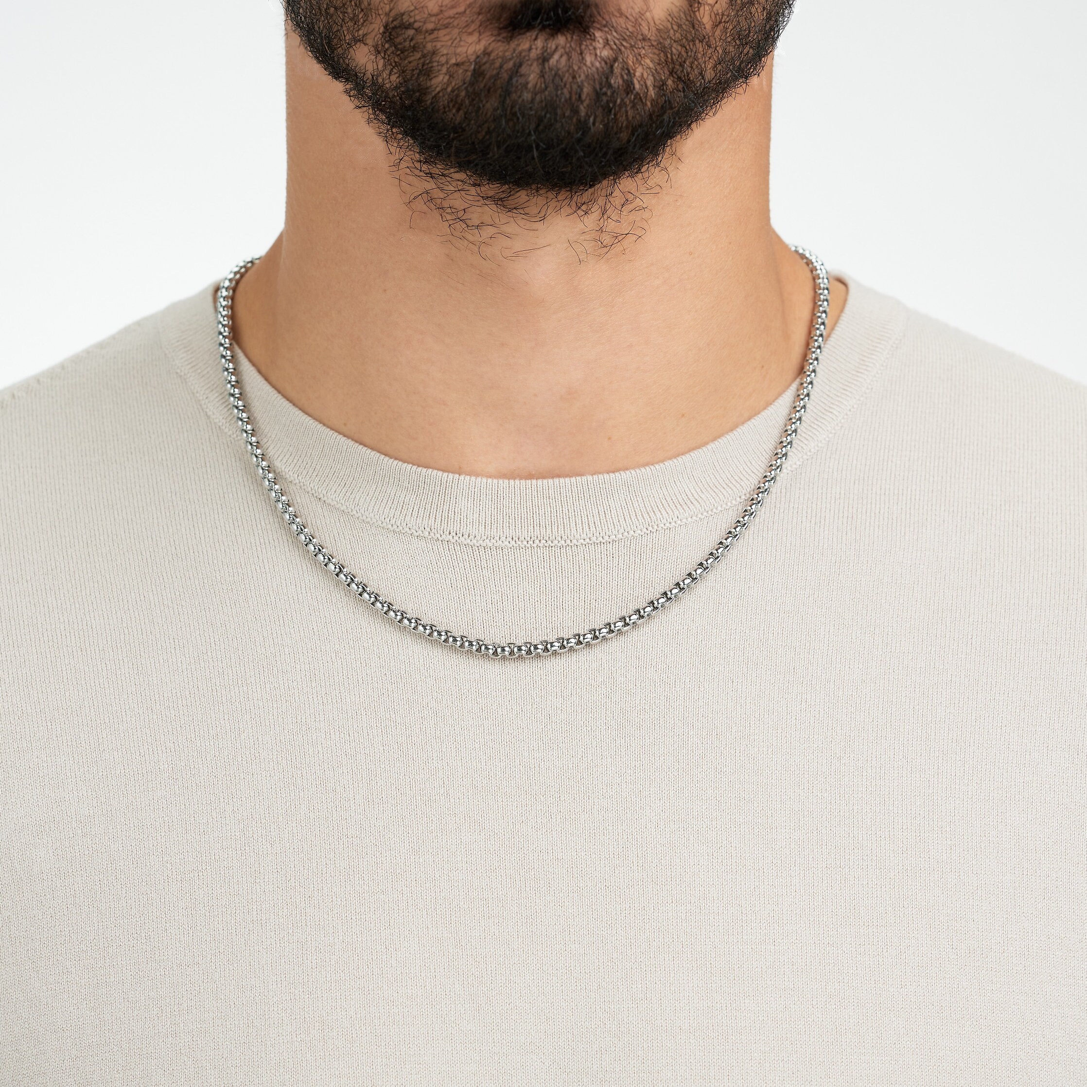 Stainless Steel Necklace Chain for Men 