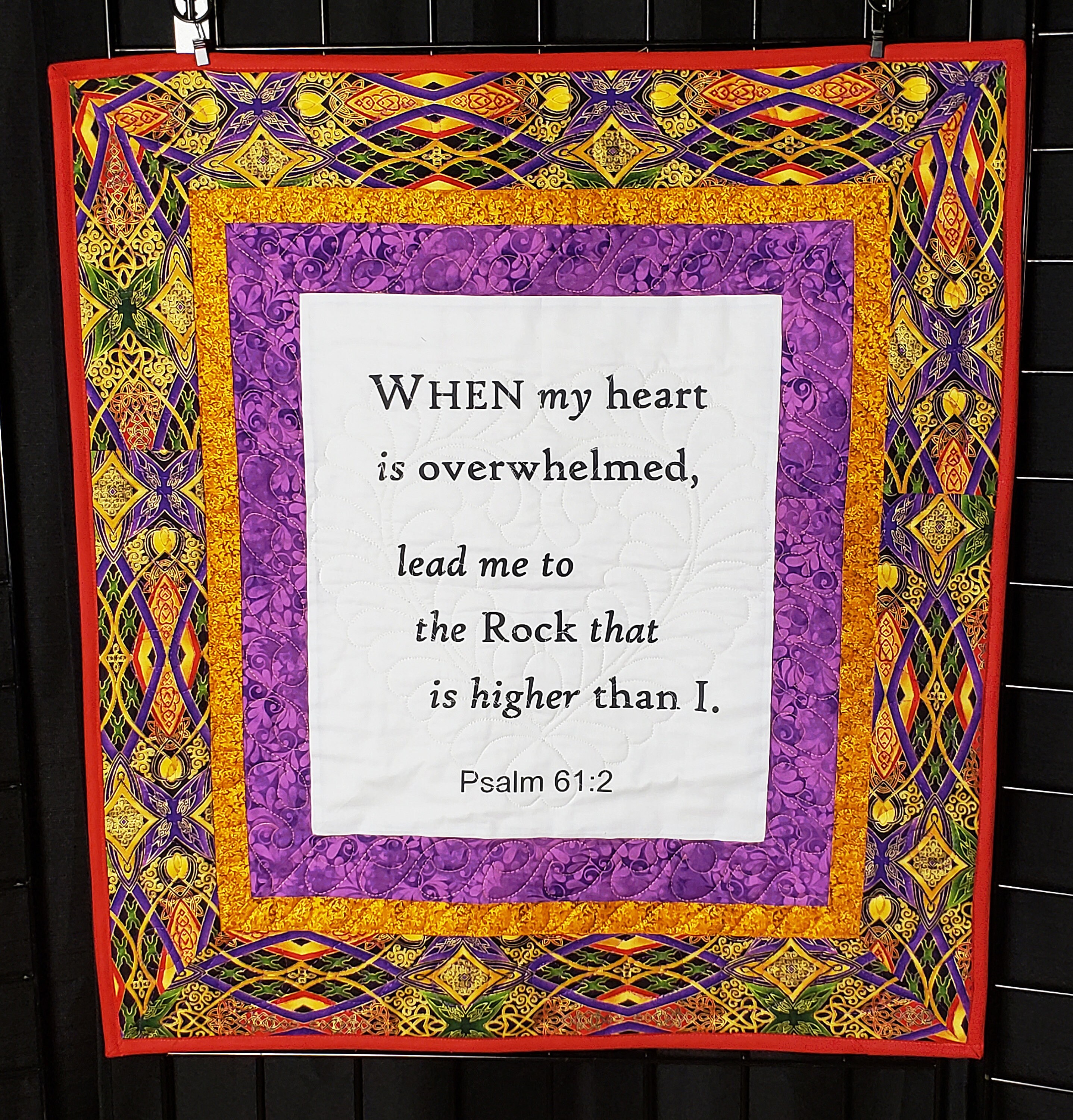 Biblical quotes handmade prayer quilt nursing home gift Etsy