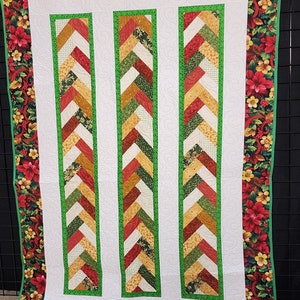 Christmas quilt, Christmas holiday quilt