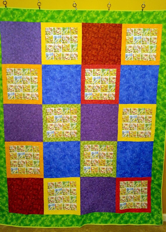 handmade prayer quilt Jesus quotes religious fabric quilt Etsy