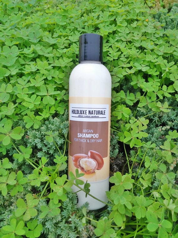 Argan Shampoo For Thick Or Dry Hair Natural Hair Shampoo Etsy