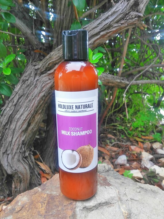 Coconut Milk Shampoo Natural Hair Shampoo Handmade Etsy