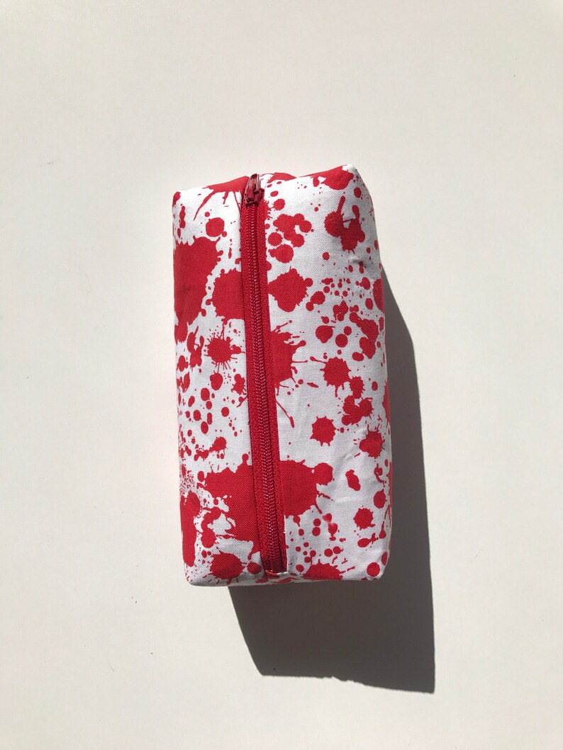 DEXTER blood spatter pencil pouch